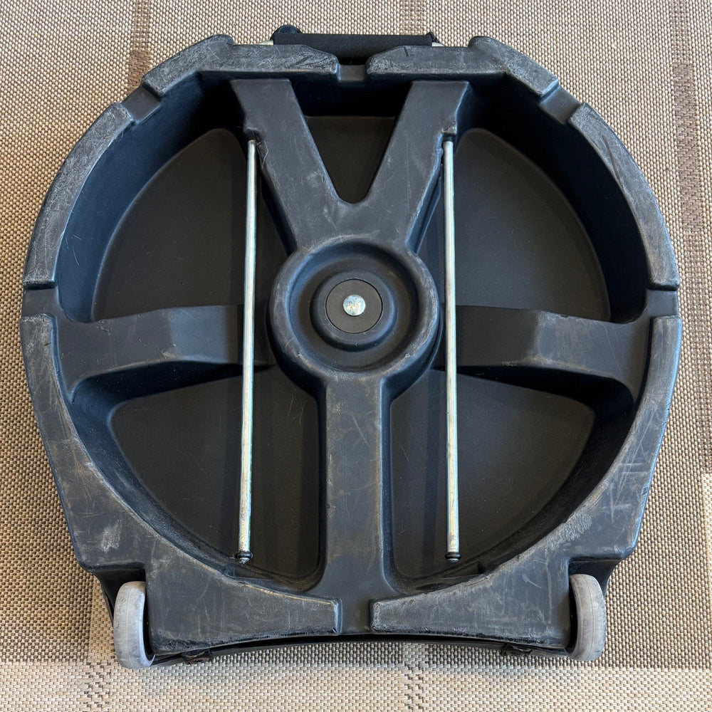 Hardcase 9cym22 cymbals case w/wheels/caisse de cymbales avec des roues - used/usagées