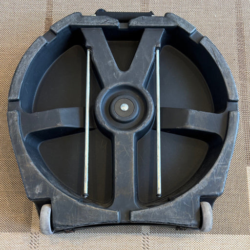 Hardcase 9cym22 cymbals case w/wheels/caisse de cymbales avec des roues - used/usagées