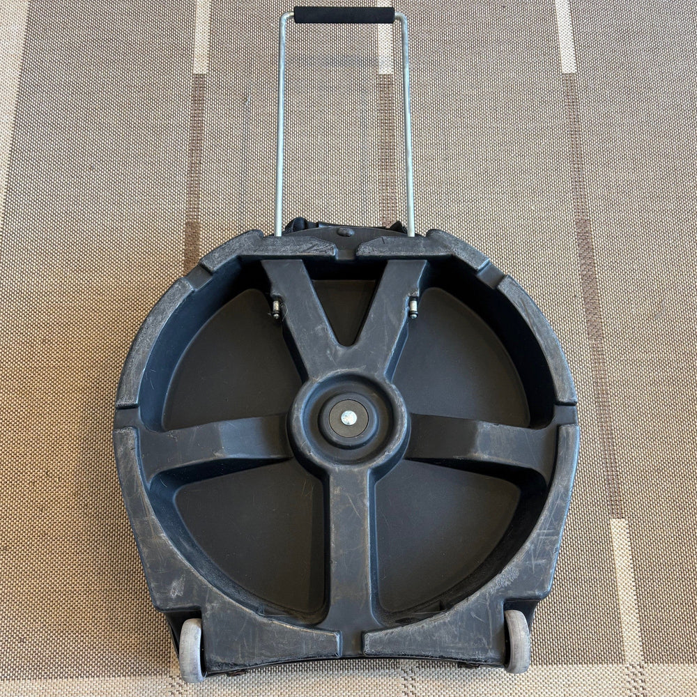 Hardcase 9cym22 cymbals case w/wheels/caisse de cymbales avec des roues - used/usagées