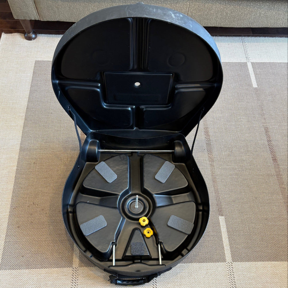 Hardcase 9cym22 cymbals case w/wheels/caisse de cymbales avec des roues - used/usagées