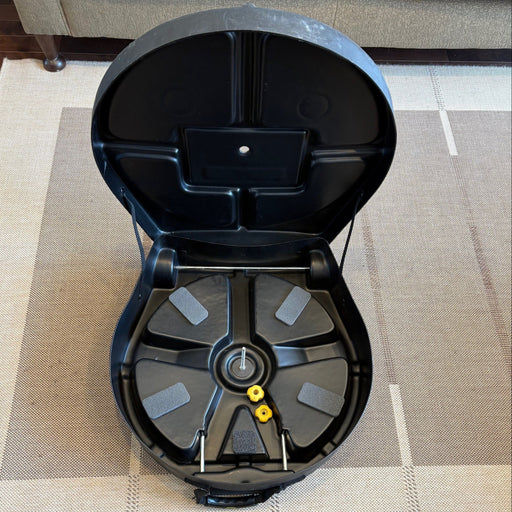 Hardcase 9cym22 cymbals case w/wheels/caisse de cymbales avec des roues - used/usagées