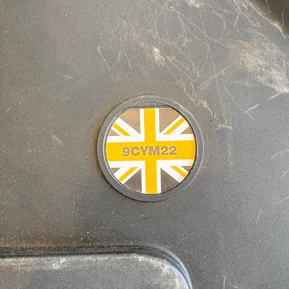 Hardcase 9cym22 cymbals case w/wheels/caisse de cymbales avec des roues - used/usagées