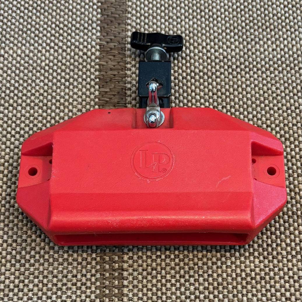 Latin Percussion Jam Block with Bracket/avec attache Medium Pitch LP1207 - used/usagé