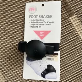 Meinl foot shaker/shacker a pied neuf/new