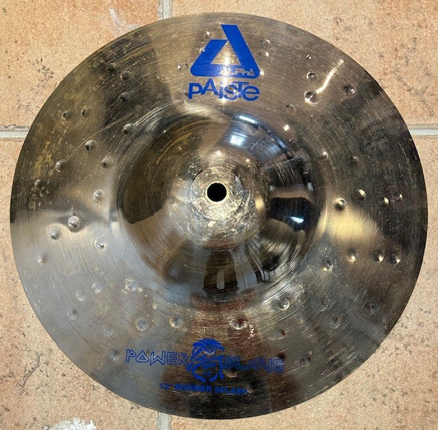 Paiste cymbal boomer splash power slave 12 alpha - used/usagée