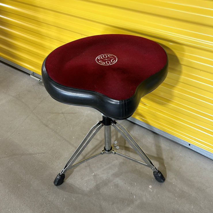 Roc N Soc manuel spindle seat drum thrown/banc avec vis et sell moto - used/usagé