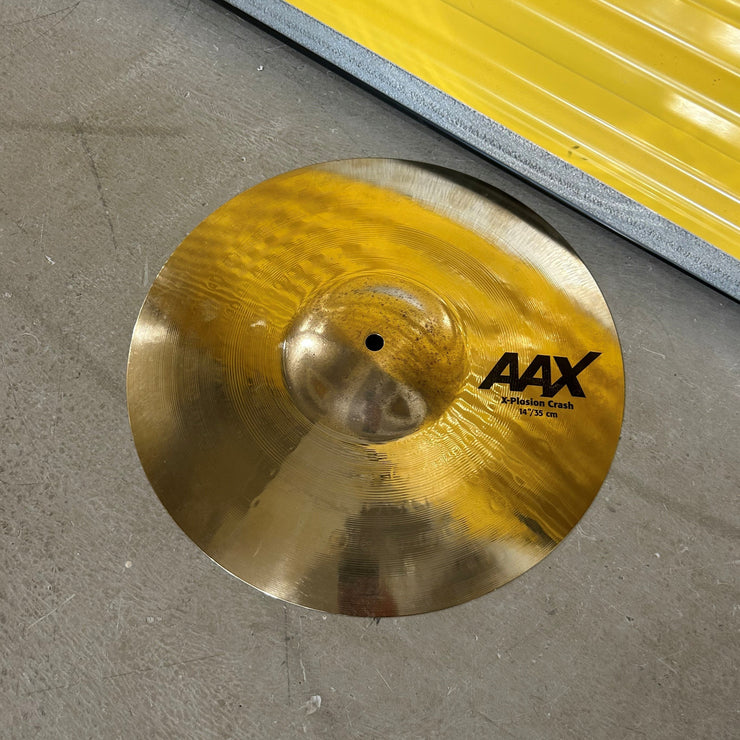 Sabian cymbal X-Plosion Fast crash aax 14 21485XB - used/usagée
