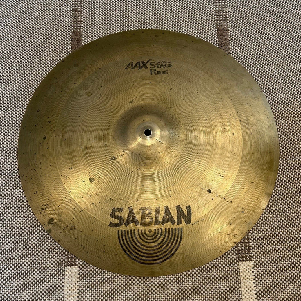 Sabian cymbal ride AAX Stage 20 - used/usagée