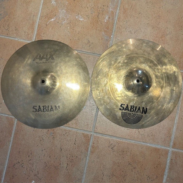 Sabian cymbals hi-hat Stage AAX 14 - used/usagées