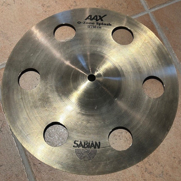 Sabian cymbal splash aax o-zone 12 - used/usagée