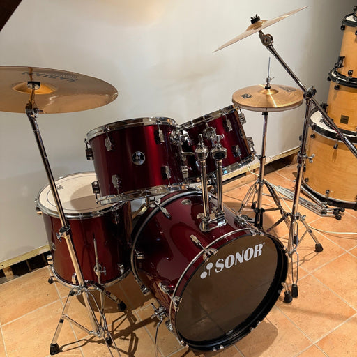 Sonor force 507 drum set et kit de Sabian B8 - used/usagé
