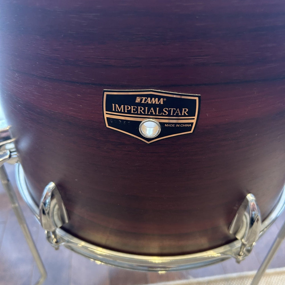 Tama imperialstar floor tom 14x14 red/rouge - used/usagé