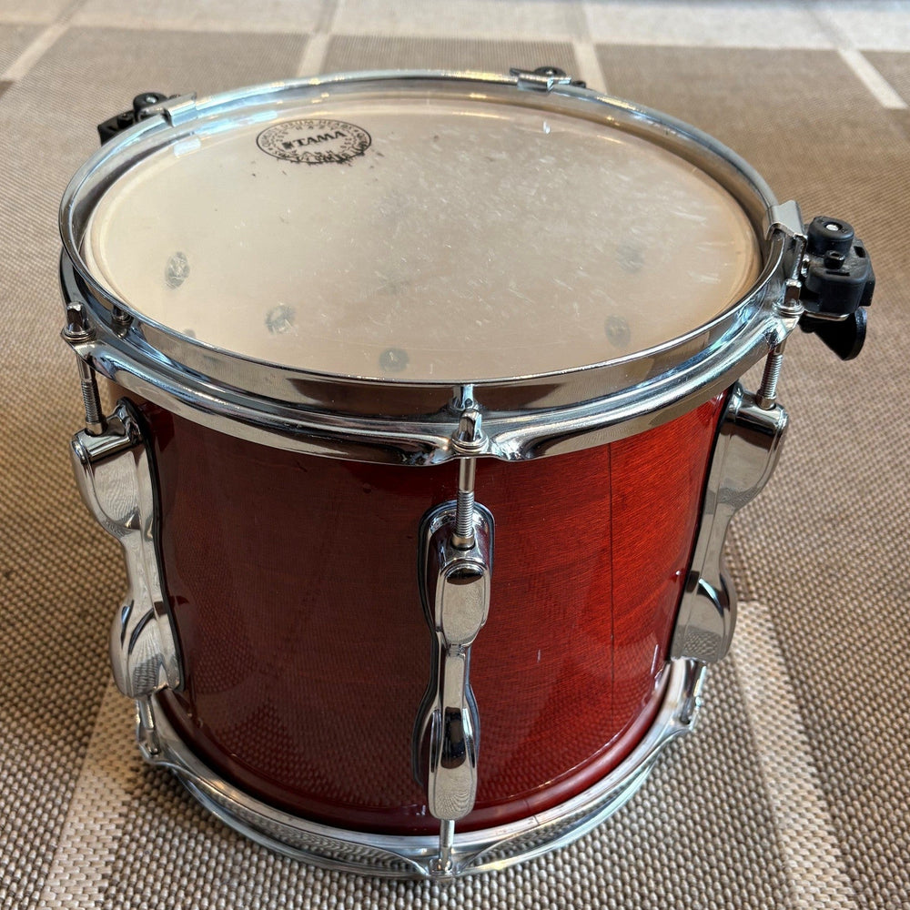 Tama rockstar tom 10x9 red wood - used/usagé