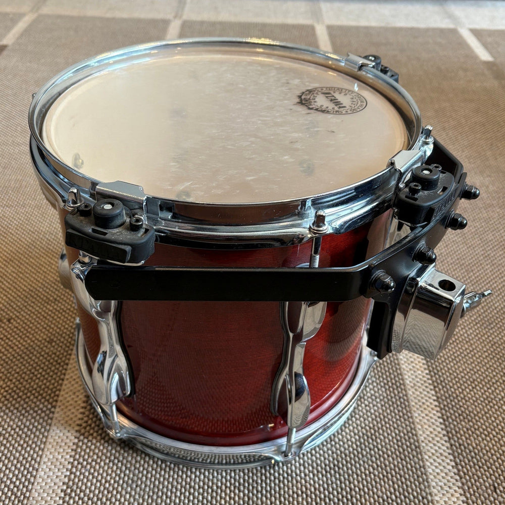 Tama rockstar tom 10x9 red wood - used/usagé