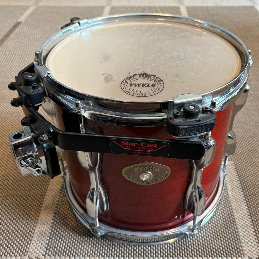 Tama rockstar tom 10x9 red wood - used/usagé