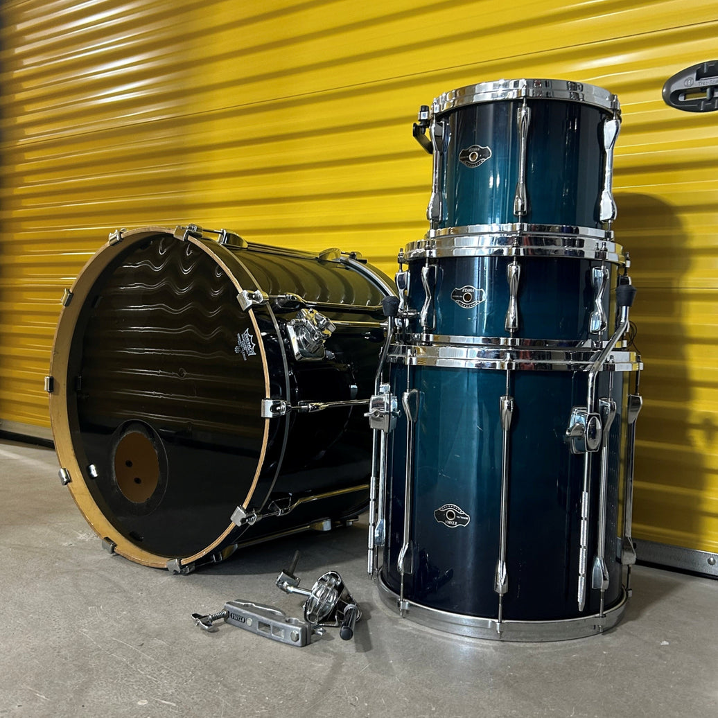 Tama superstar drum set kit birch / bouleau blue fade - used/usagé