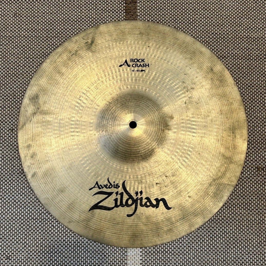 Zildjian cymbal rock crash 16 avedis - used/usagée
