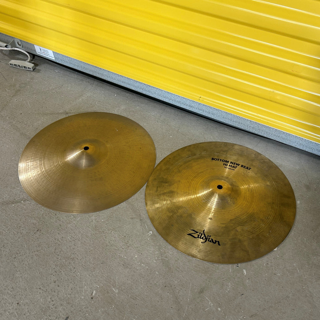Zildjian cymbales hi-hat 14 new beat A0133 - used/usagées