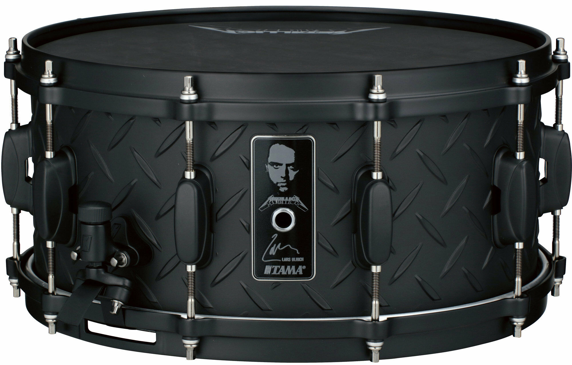 Tama Limited Lars Ulrich Signature Black Album 30th Anniversary Snare Drum  - LU1465B30