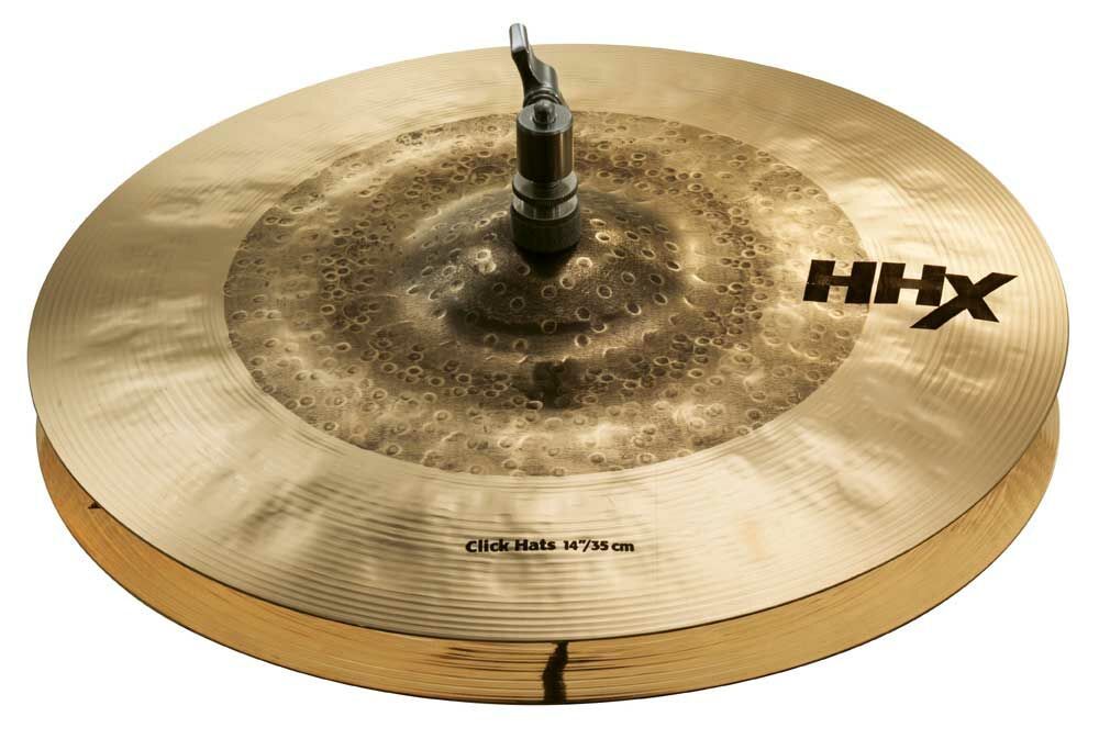 SABIAN 14 HHX Click Hats Brilliant Finish