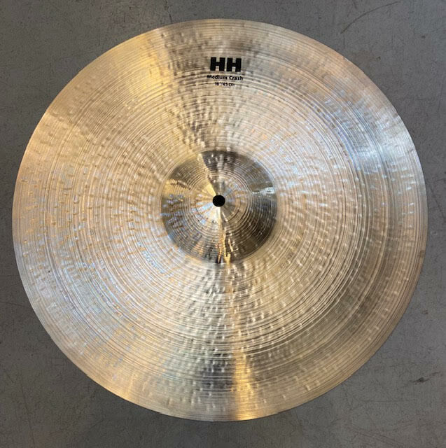 SABIAN 18HH Medium Crash Brilliant Finish 11808B - used-usagé